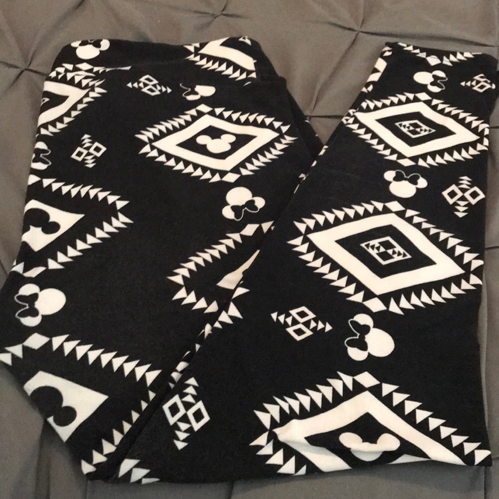 Aztec Minnie and Mickey LuLaRoe Leggings